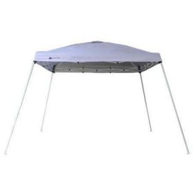 12' x 12' Instant Slant Leg Outdoor Canopy Shade Shelter for Camping (81 Sq. ft Coverage), White