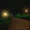 Solar 3-in-1 Multi-Functional Torch Lights - Flame or Still Lighting (2 Pack)