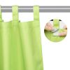 W54*L96in Outdoor Patio Curtain/Bright Green