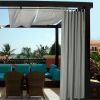 W54*L108in Outdoor Patio Curtain/Gray