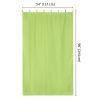 W54*L96in Outdoor Patio Curtain/Bright Green
