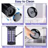 Bug Zapper 4000 Volt Waterproof Electric Mosquito Killer Trap mosquito repellent outdoor for Home Backyard Patio Garden, Black