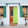 W54*L96in Outdoor Patio Curtain/Bright Green