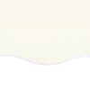 Awning Top Sunshade Canvas Cream 118.1"x98.4"