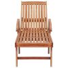 Sun Loungers 2 pcs Solid Teak Wood