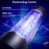 Bug Zapper 4000 Volt Waterproof Electric Mosquito Killer Trap mosquito repellent outdoor for Home Backyard Patio Garden, Black