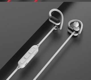Sports Binaural Wireless Bluetooth (Color: White)