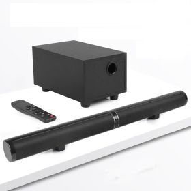 Home Theater TV Subwoofer Speaker (Option: Black-UK)