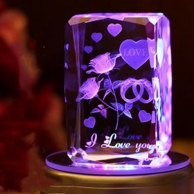 Colorful Crystal Lights For Birthday Gifts For Boys And Girls (Option: 1 style-Small)