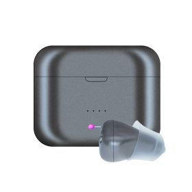 Rechargeable Portable Digital Sound Amplifier For The Elderly (Option: Graphite grey-Right ear-USB)