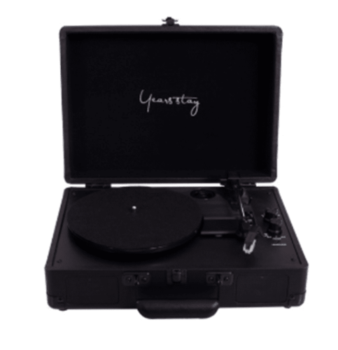 Leather Case Bluetooth Phonograph Turntable