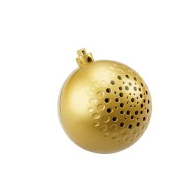 Christmas bass computer bluetooth speaker (Option: Golden-USB)