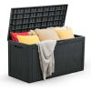 Outdoor All Weather 100 Gallon Resin Deck Box