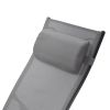 2PCS Set Chaise Lounges Outdoor Lounge Chair Lounger Recliner Chair For Patio Lawn Beach Pool Side Sunbathing