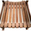Outdoor wooden porch rocking chair with weather resistant finish