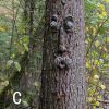 Resin Old Man Tree Hugger Bark Ghost Face Decoration Funny Tree Face DâˆšÂ©cor For Outdoor Yard Easter