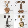 Resin Old Man Tree Hugger Bark Ghost Face Decoration Funny Tree Face DâˆšÂ©cor For Outdoor Yard Easter