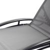 2PCS Set Chaise Lounges Outdoor Lounge Chair Lounger Recliner Chair For Patio Lawn Beach Pool Side Sunbathing