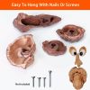Resin Old Man Tree Hugger Bark Ghost Face Decoration Funny Tree Face DâˆšÂ©cor For Outdoor Yard Easter
